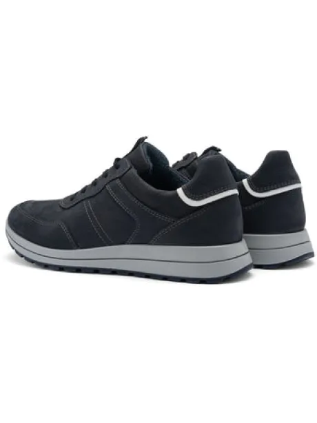 Ara Navy Wide Fit Trainer|112452322