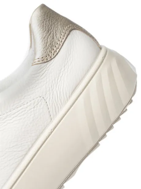 Ara Wide Fit Beige Platform Trainer|124652317B