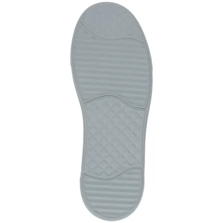 Caprice White Laser Cut-outs Platform Trainer|923719102