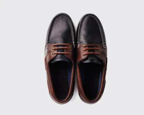 Dubarry MARINERNB- Navy Deck Shoe.
