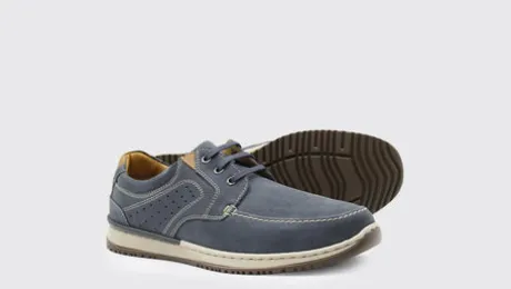 Dubarry Navy Casual Laced Up|BUDDY03