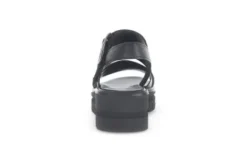Gabor Black Strap Platform Sandal|8462727