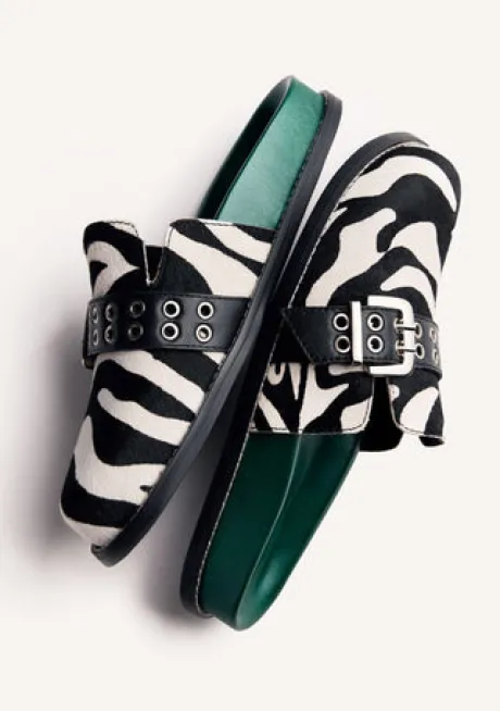 Gioseppo Zebra Mule |76107ZEB