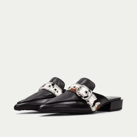 Hispanitas Black Pony Slip On |BHV264810