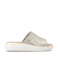 Remonte Light Gold Comfort Mule|D3L5390