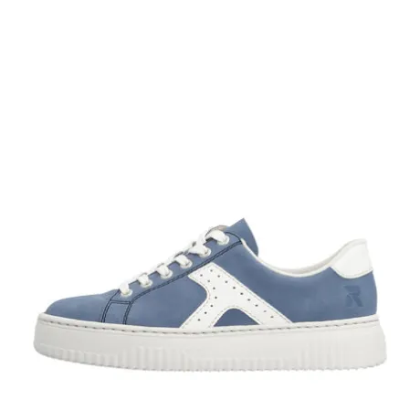 Rieker Blue Comfort Platform Trainer|N992014